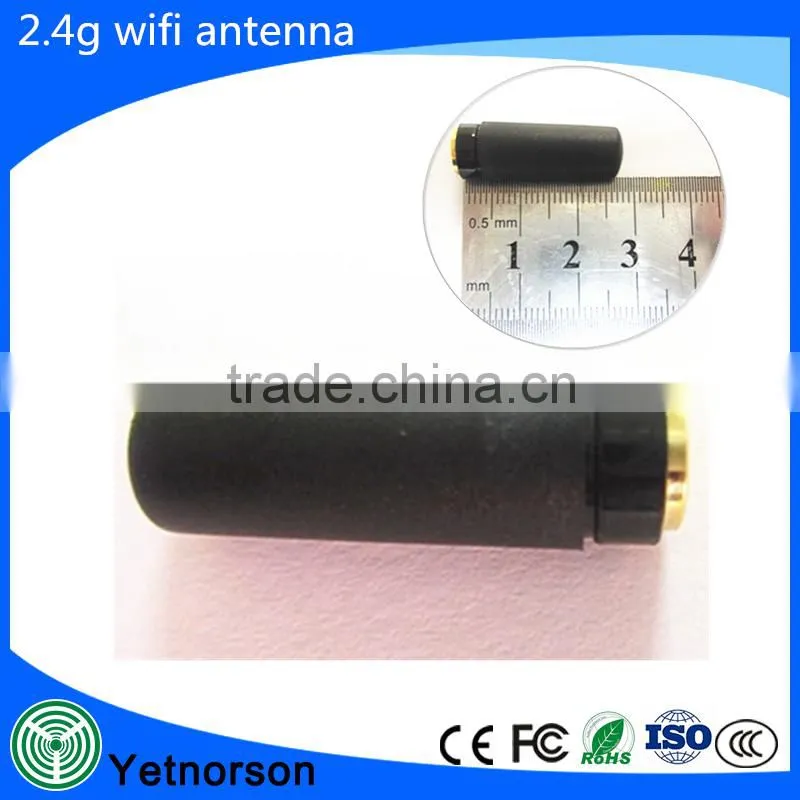 2.4ghz wifi Antenna 2dbi SMA Plug goldplated Connector Rubber Antenna mini 27mm