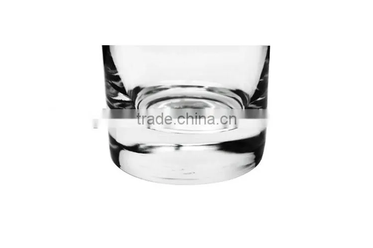 Machine made Straight top grade glass juice bottle