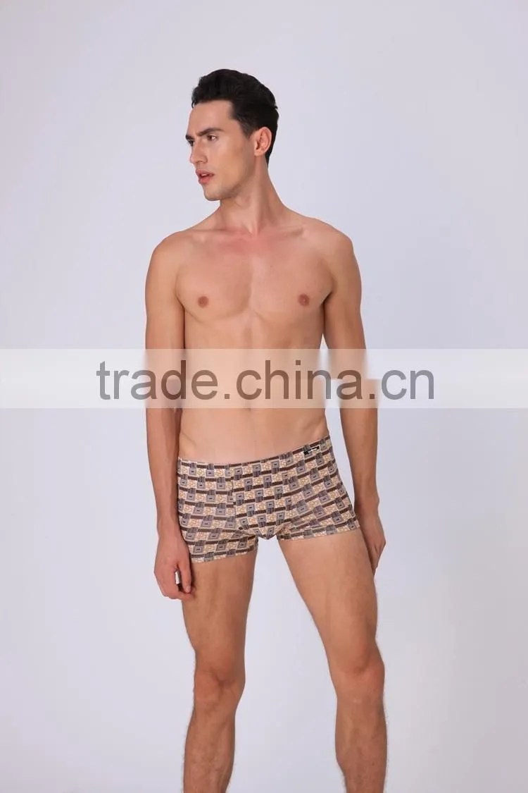 2016 Top selling Modal Boxer Custom print underwear