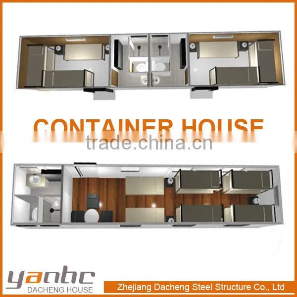 Prefab ISO & B.V. Certified 40ft Living Container Houses