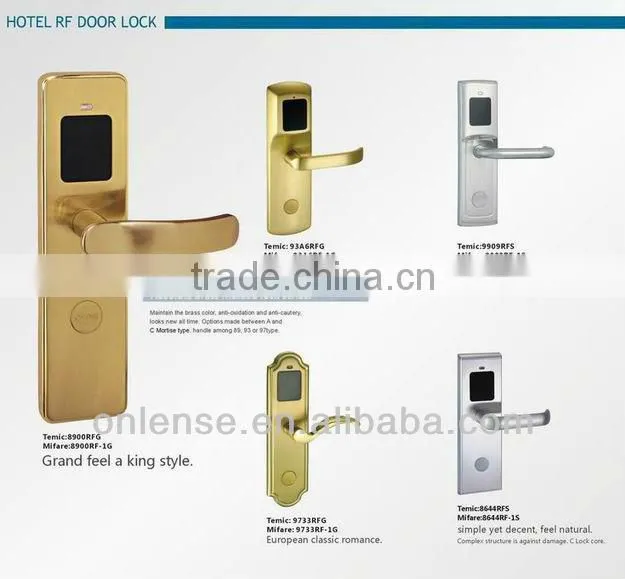 brass card locks factory in Guangzhou