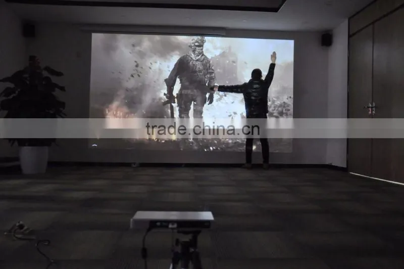 Shenzhen Factory Newest Android 4.4 High Definition1280x720P 250 Ansi Lumens 1080P Blue Ray 3D DLP Projector