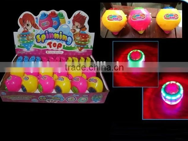 2014 New Funny Flash Battle Spin Top,New Design Spin Top Toy W/ Light & Music,Funny Spin Top