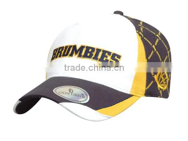 Yangzhou Factory Manufacture High Quality LED Cotton Baseball Cap with Optical Fiber Lights