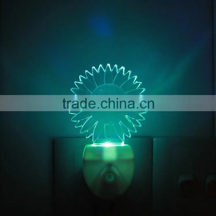 Free sample available kids bedroom cute round night lamp