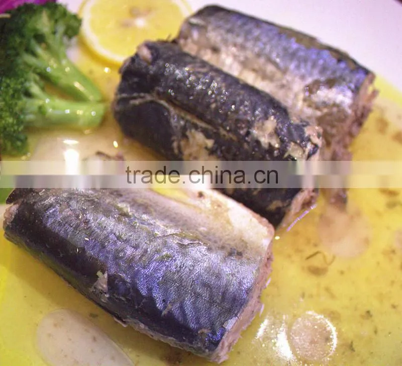 Canned Jack Mackerel in vegetable oil
