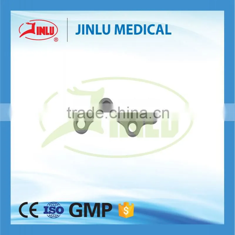 JINLU High quality titanium material Z-shaped plate(L/R type),implant bone plate,maxillo-facial bone plates.