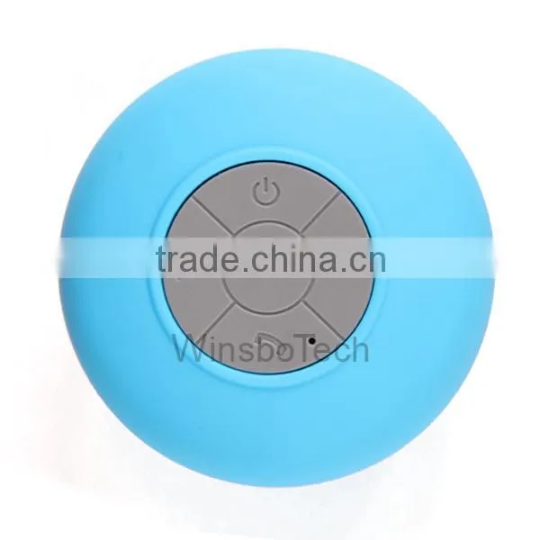 Cheap waterproof bluetooth wireless speaker, mini waterproof wireless bluetooth speaker with suction cup