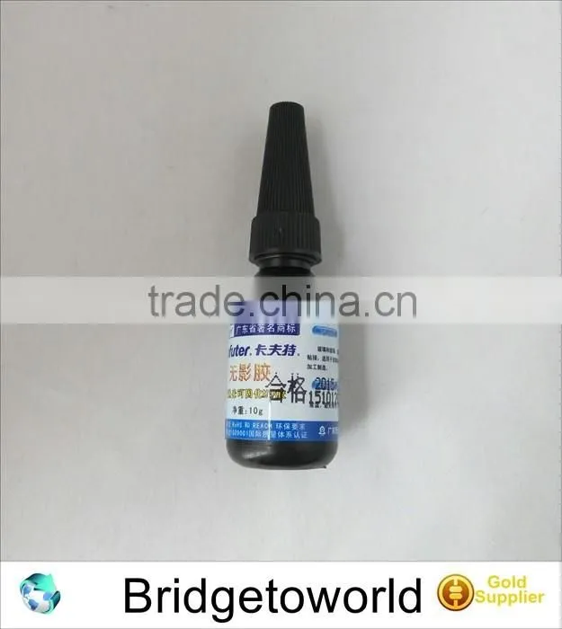 Strong transparent LCD UV liquid curing glue adhesive glass metal strength bonding for mobile phones