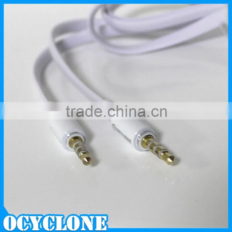 2015 New edition 3.5mm Aux audio jack cable for turtle brand for mp3 player