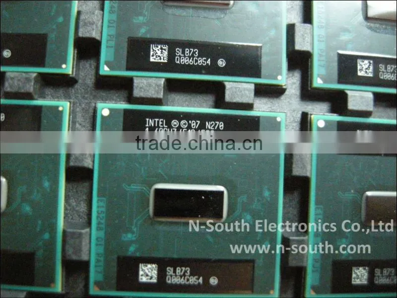 CPU Atom N270 SLB73 AU80586GE025D Intel Processor N270(512K Cache, 1.60 GHz, 533 MHz FSB)