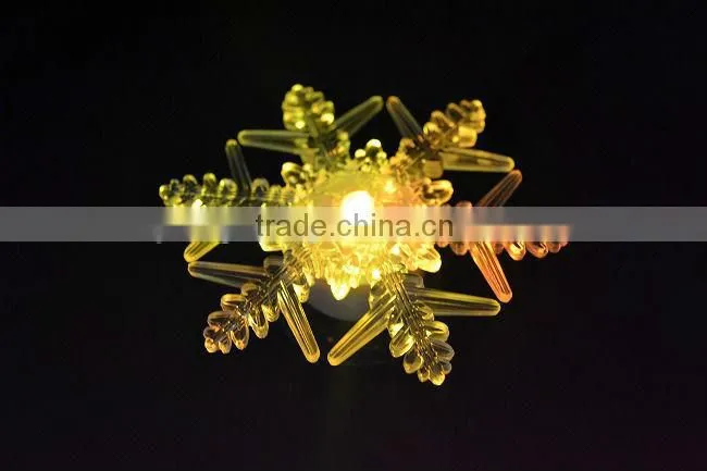 Portable led table lighting for snowflake led lamp