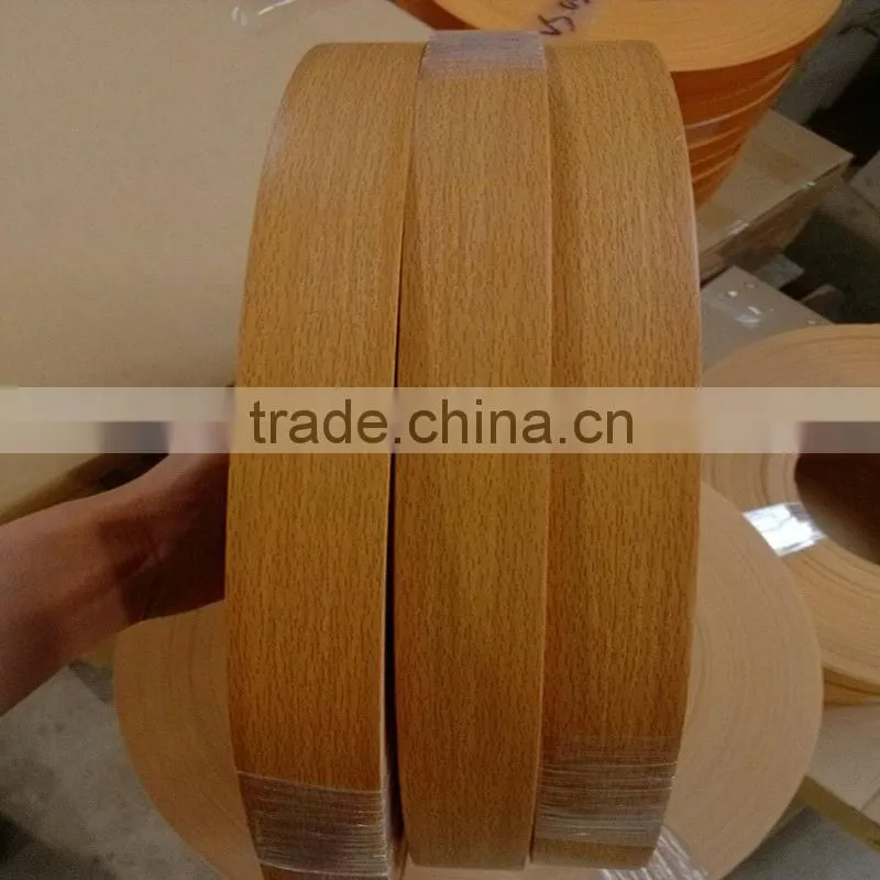 wood grain edge banding in China