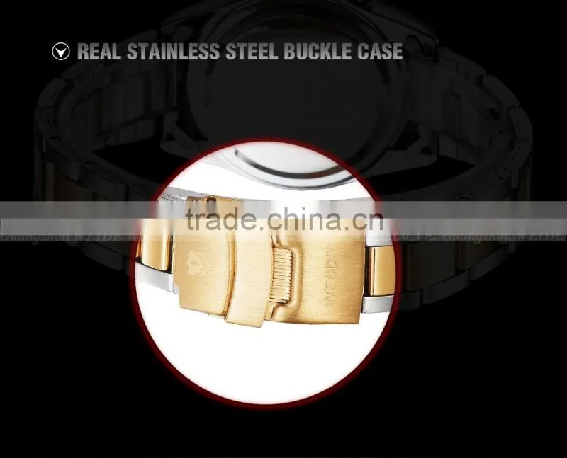 WEIDE Watch stainless steel Alarm Luxury quartz image watch price WH3309 gold watch