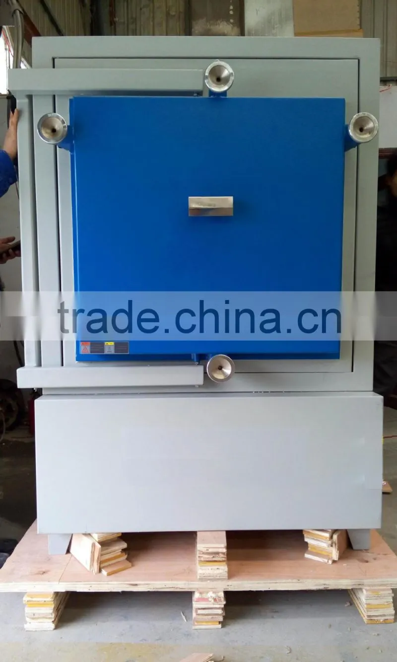 CE Approval 1700 Celsius atmosphere sintering muffle furnace with programmable and PID auto controll