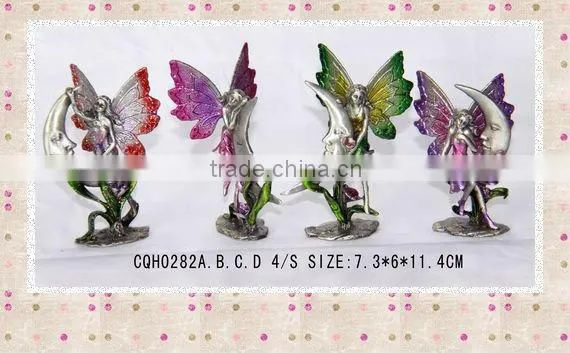 2012 crafts butterfly wings fairy with moon