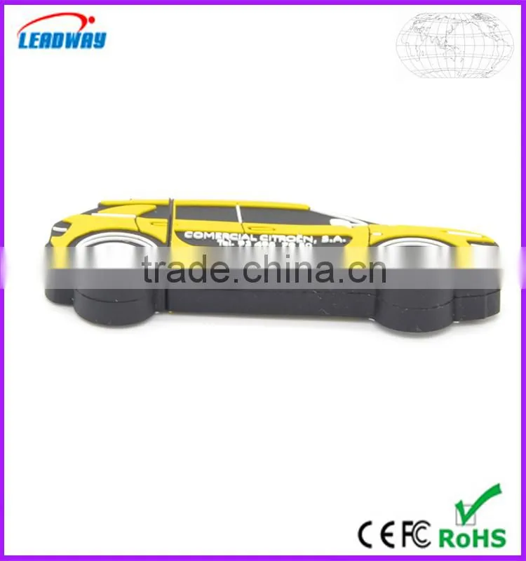 Customized PVC car shaped usb flash drives