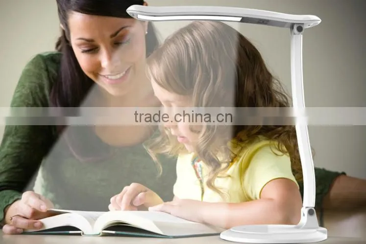 Folding LED desk lamp for office
