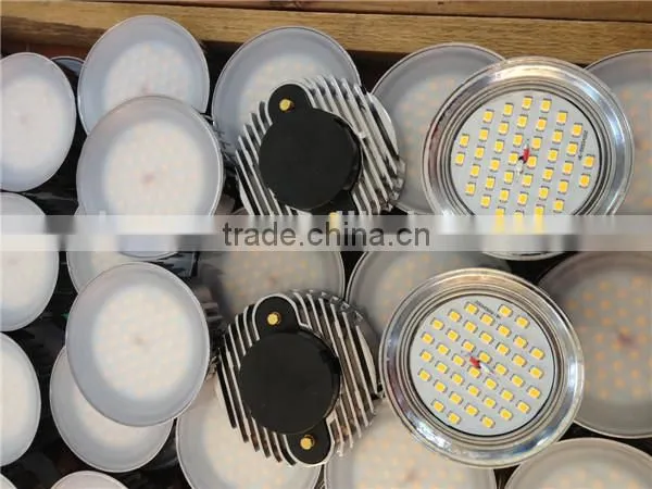 Good quality Chrome Aluminum Led 8W GX53 2835 40SMD Led 230V AC Light Bulb