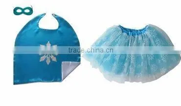 girls snowflake tutu skirts for party