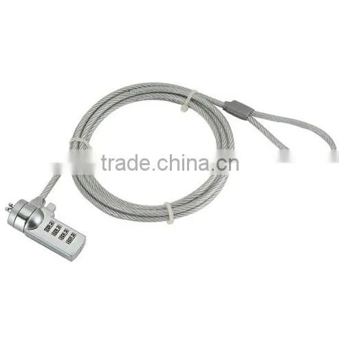 4 digital combination LAPTOP LOCK COMBO laptop lock security cable computer lock
