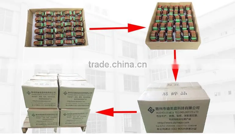 33mh flyaway antenna common mode choke coil inductors
