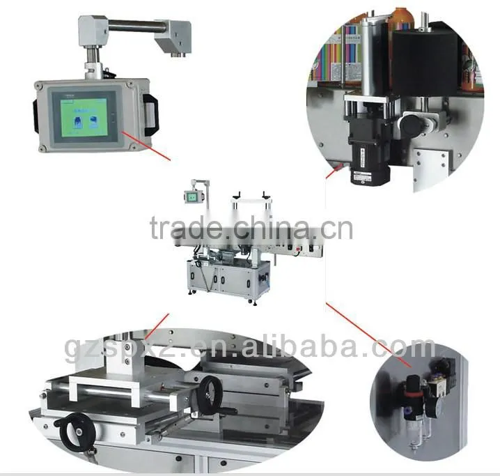 Sipuxin Hand bottle label dispenser of Manual round or flat bottle labeling machine