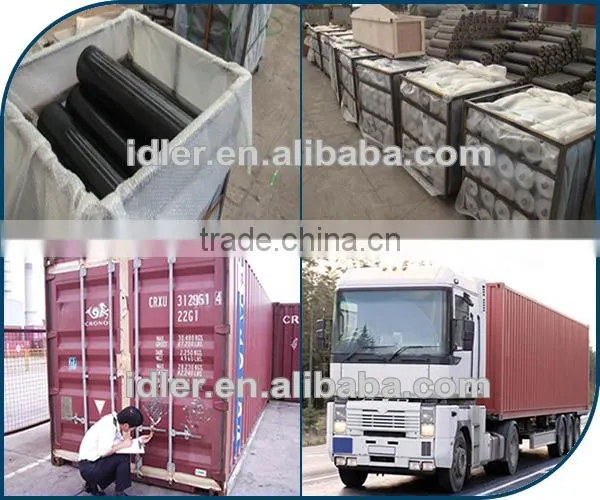 Impact Rubber Coated Idlers for Belt Conveyor