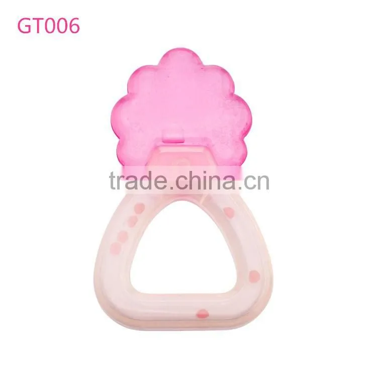 Lovely EVA-shell Baby Gel Teether For Wholesale