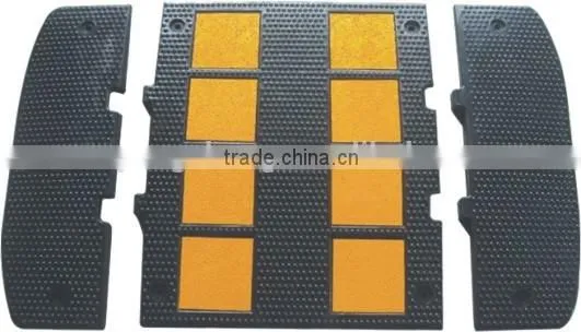 Roadway Safety Mini Rubber Speed Ramps
