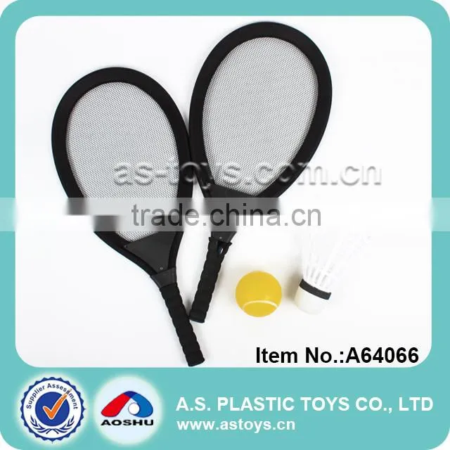 Summer children 26 inch big fabric beach racket with ball
