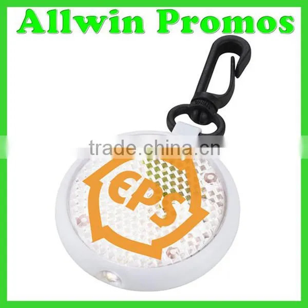 Promotional Pedestrian Reflector with Keychain