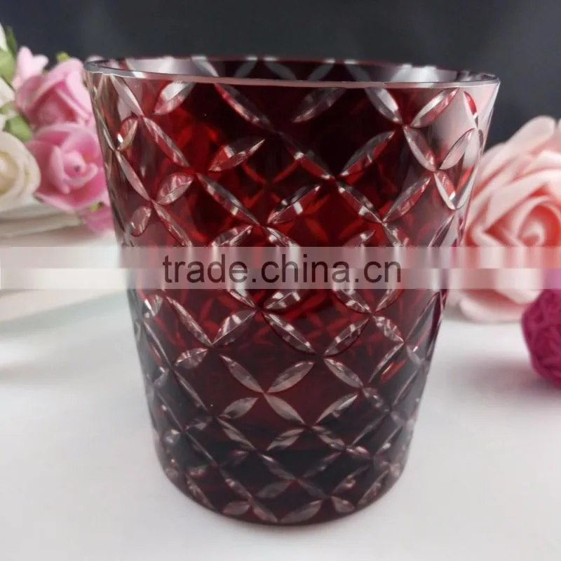 200ml hot sale crystal cup glass cup for wedding party and home