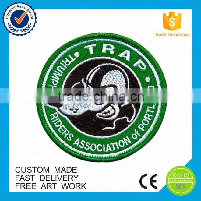 Cheap price wholesale college embroidered patches