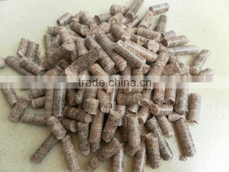 Germany Technology Vertical Ring Die Pellet Mill / Wood Pellet Mill For Sale
