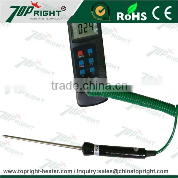 2016Topright new arrival Handle K type surface probe thermocouple for high temperature sensor
