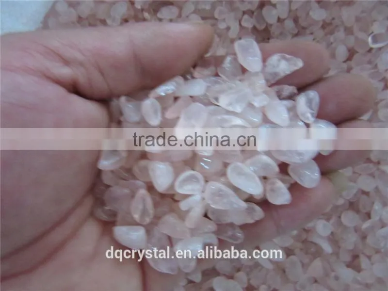 2015 new coming cheapest small Rose Quartz stone pink crystal