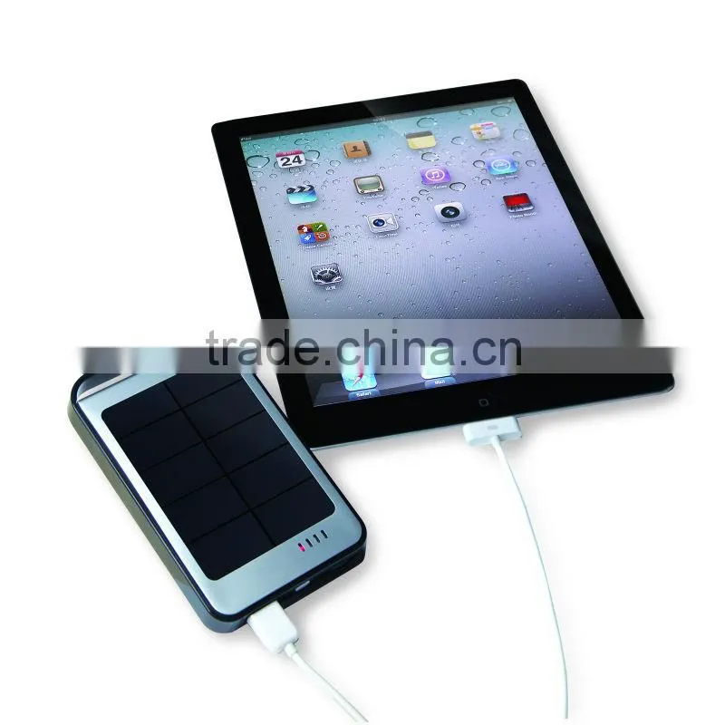 rechargeable portable solar cell phone charger solar power pack battery charger