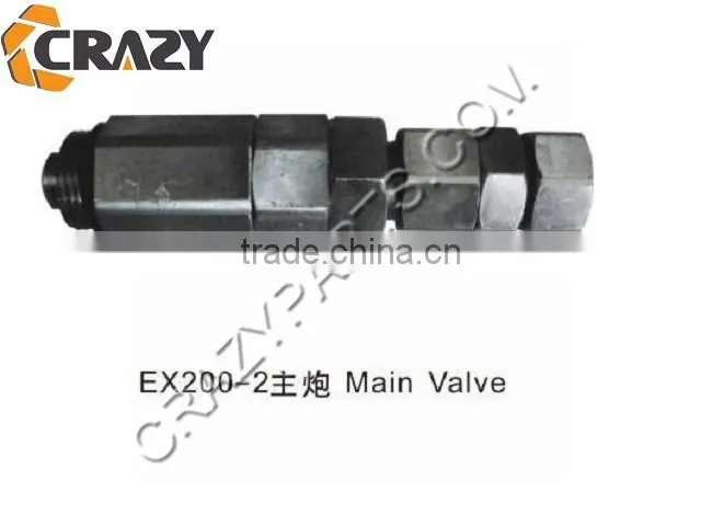 excavator parts EX200-2 EX200-3 main valve