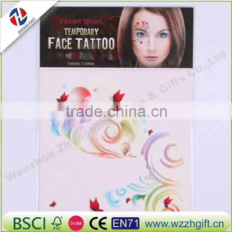 latest and water tranfer tattoo sticker