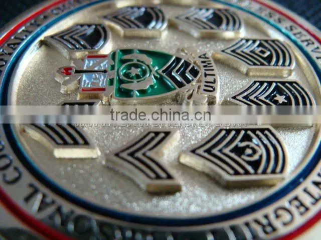 High quality brass custom metal coins