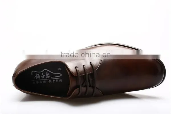 2014 men fashion cow leather casual shoes