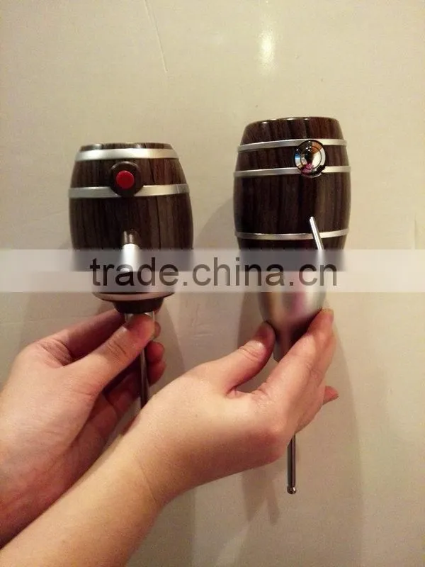 Bar plastic decanter pump for wine,soft drinks