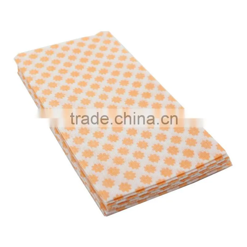 China manufacturer OEM polyester printing nonwoven wipes clean glasses