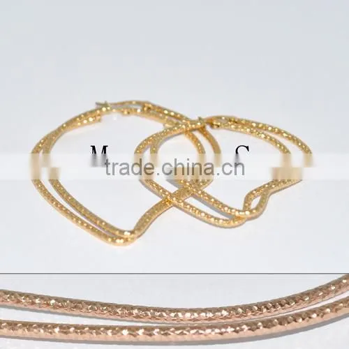 Wholesale Stainless Steel Fashion Rose Gold Earring BE20011