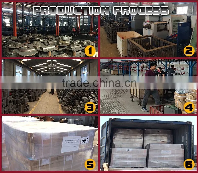 cast iron outlet fire protective pipe fitting