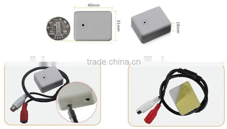 mini audio monitor, mini audio pickup, sound pickup
