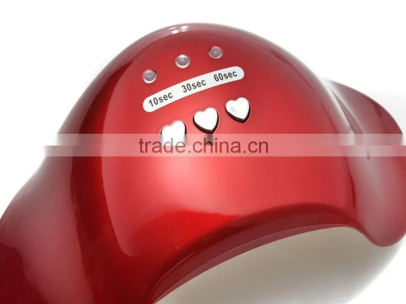 new desigh!! 12w led nail lamp nail uv lamp new nail art