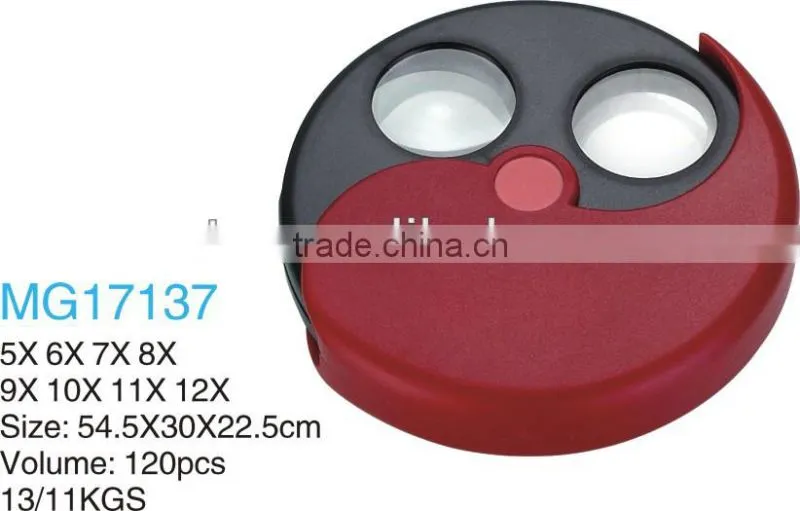 Multipower Plastic Round Magnifier