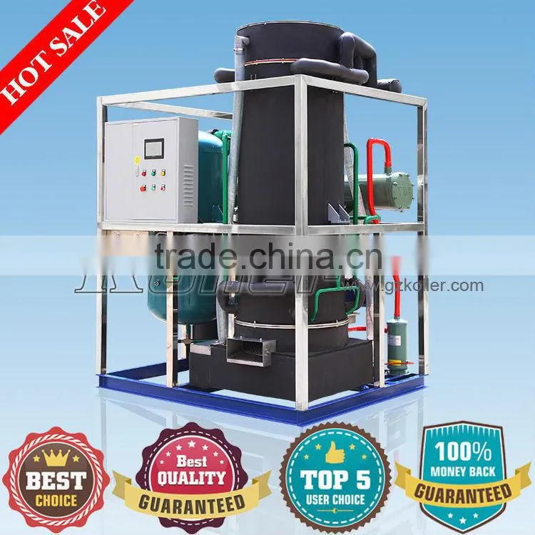 Koller Industrial 10TPD tube ice maker machine with semi-automatic packing for restaurant TV100